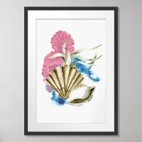 Fan Seashell Framed Art