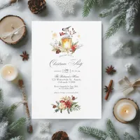 Winter Wonderland Festivity Christmas Party Invitation