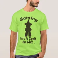 Gaming Put Spell On Me Spooky Gamer T-Shirt