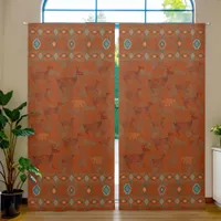 Southwest Canyons Petroglyphs 50x108 Inch Blackout Curtains