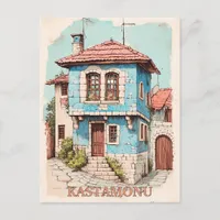 Kastamonu Turkiye Travel Postcard