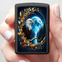 Eagle's Moonlit Watch Zippo Lighter