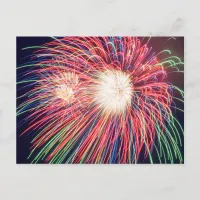 Fireworks Postcard