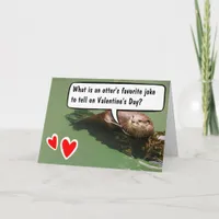 Cute Animal Funny Kid's Valentine's Day Card