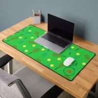 Tennis Player Monogram Desk Mat