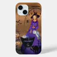 Calling All Witches Halloween Birthday  iPhone 15 Case