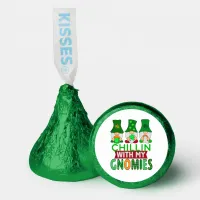 Funny Chillin with My Gnomies St Patricks Day Hershey&#174;'s Kisses&#174;