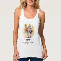 *~* Zen SC5 Pregnancy Announcement  CAMEL Tank Top