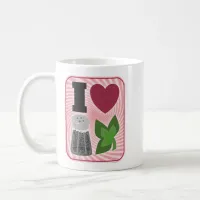 I Heart Peppermint Visual Icons Christmas Joy Coffee Mug