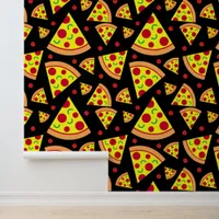 Italian Restaurant Pepperoni Pizza Slices Wallpaper