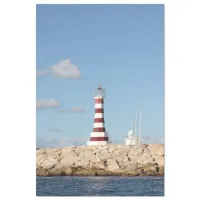 Picturesque Lighthouse in the Caribbean Tissue Paper