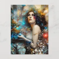 Fantasy Goddess Postcard