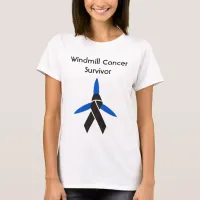 Funny Anti Trump Humor, Windmill Cancer Survivor T-Shirt