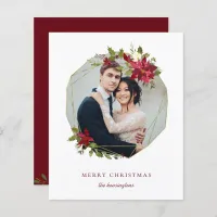 Budget Elegant Christmas Wreath Holiday Photo