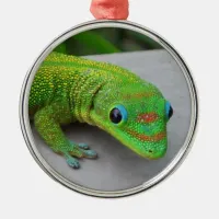 Gold Dust Day Gecko Ornament