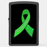 Lyme Disease Awareness Ribbon "Be Strong" Zippo Zippo Lighter