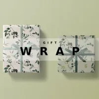 Romantic Watercolor Botanical Greenery  Wrapping Paper Sheets