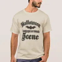 Halloween Year Round Scene Epic Funny Bat Motto T-Shirt