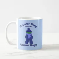 Snow Day Gamer Winter Cold Meeple Fun Time Coffee Mug