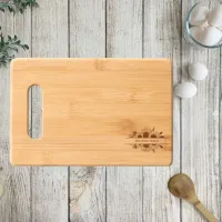 Customized Name Etched Bamboo Wooden Cutting Board