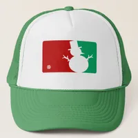 Christmas MVP Snowman logo Trucker Hat