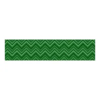 Shades of Green Zig Zag Stripes Napkin Bands