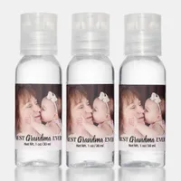 Cute Best Grandma Ever Photo Hand Sanitizer