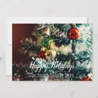 Happy Holidays Holiday Card