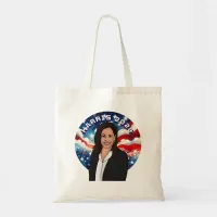 Vote for Kamala Harris 2024 Tote Bag