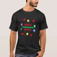 Funny "Ugly Christmas Shirt" Men's Shirt