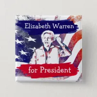 Elizabeth Warren for President 2020 Election Button