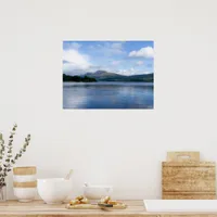 Beautiful landscape in Scotland - Loch Lemond Poster