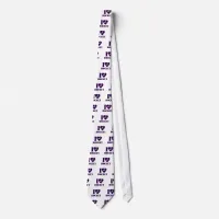 Hockey Love Sporty Pattern Fun Design Tie