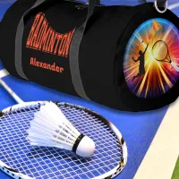 Personalized Badminton Champion Duffel Bag