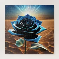 Blue Rose in the desert