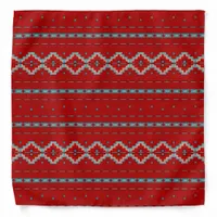 Southwest Mesas Red & Turquoise Cowboy Bandana