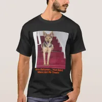 Halloween Dog and No Treats T-Shirt