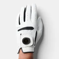 Elegant, Sophisticated Striped Monogram  Golf Glove