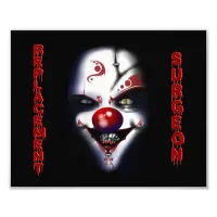 Replacement Surgeon - Evil Clown Photo Print