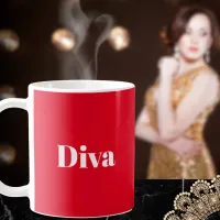 Diva Opera Singer Musician Performer Music Themed Coffee Mug