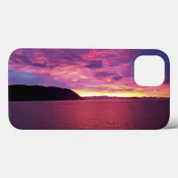 Pink Sunrise at Sea Photo iPhone 13 Case