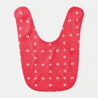 Christmas Holiday Charm Pattern 09 -  Baby Bib