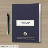 Tax Folders with Pockets for Accountants and CPAs