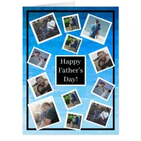 Personalized Photos Happy Father's Day Card