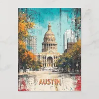 Texas State Capitol Austin Postcard