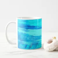 Abstract Art Brushstrokes Coffee Mug