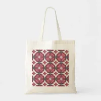 Patterned  tote bag