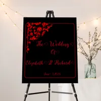 Dark Gothic Wedding Foam Board