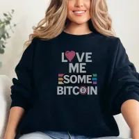 Love Bitcoin Black SWEATSHIRT