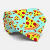 Pizza Slices Italian Restaurant Boss Novelty Neck Tie